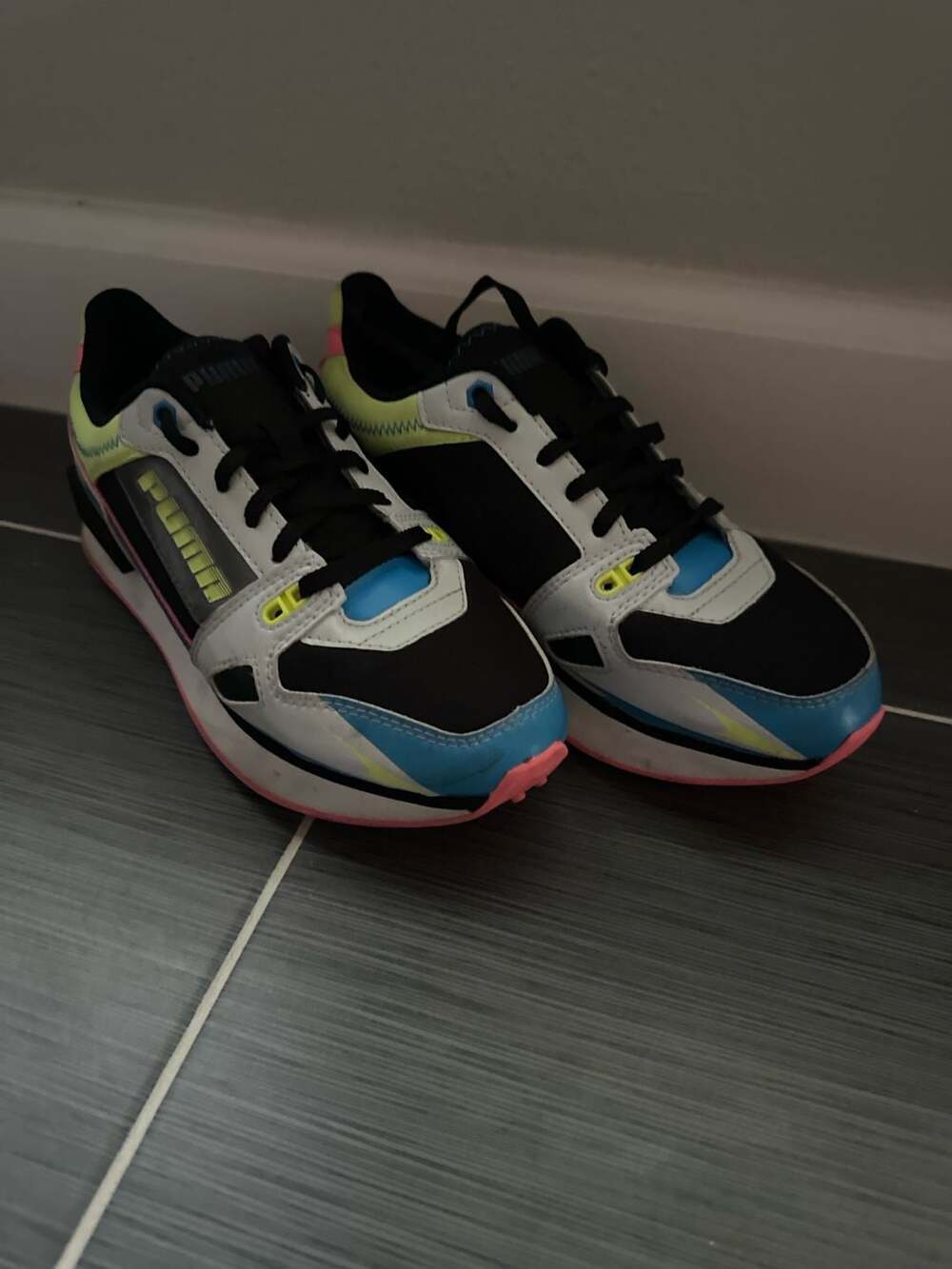 Puma Future Rider Neon Multi-Color Sneakers - Picture 5 of 8